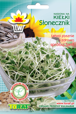 Nasiona na kiełki Słonecznik 20gr 