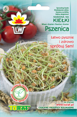 Nasiona na kiełki Pszenica 50gr