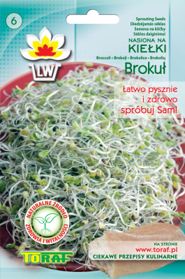 Nasiona na kiełki Brokuł 10gr