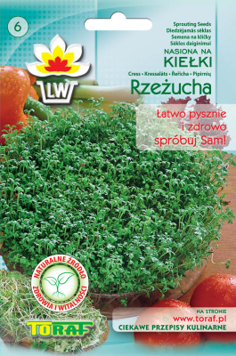 Nasiona na kiełki Rzeżucha 30gr