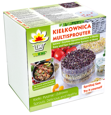 Kiełkownica do produkcji kiełków
