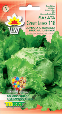 Sałata średnio późna lodowa Great Lakes 2gr