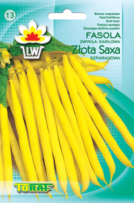 Fasola szparagowa karłowa Golden Saxa 50gr