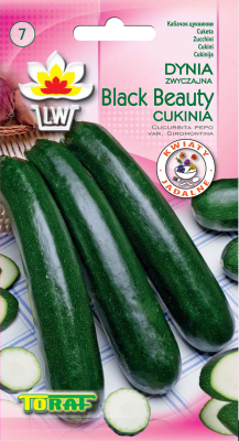 Cukinia zwyczajna Black Beauty - jadalne kwiaty
