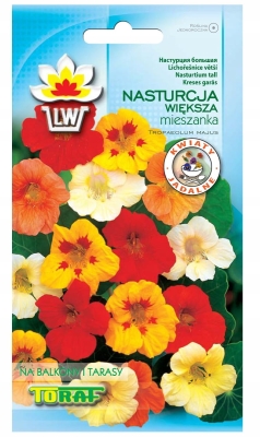 Nasturcja większa mieszanka 5gr