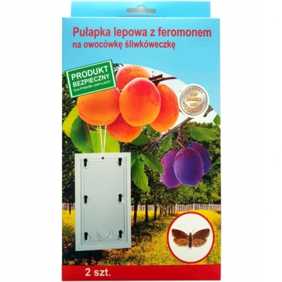 Pułapka lepowa na owocówkę śliwkóweczkę 1szt