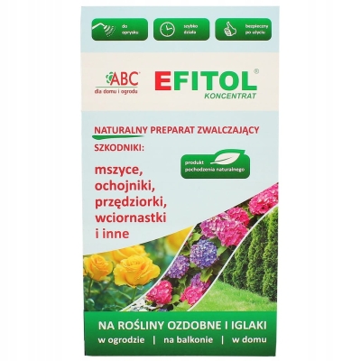 Efitol na mszyce przędziorki rośliny ozdobne 240ml