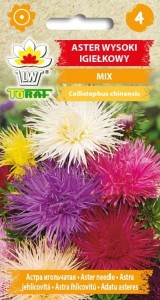 Aster igiełkowy wysoki mix 1g