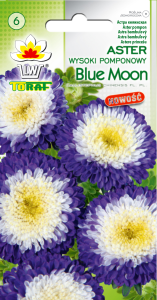 Aster peoniowy wysoki Blue Moon 0,5g