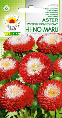 Aster peoniowy wysoki Ho-No-Maru  0,5g
