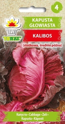 Kapusta głowiasta czerwona Kalibos 1g