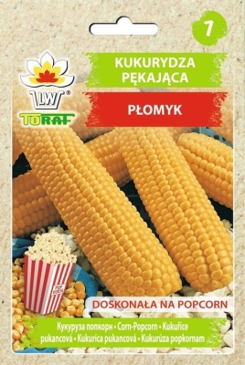 Kukurydza pękająca Płomyk 20g ( popcorn )