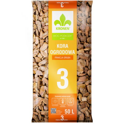45szt KRONEN® Kora ogrodowa III 40-70mm